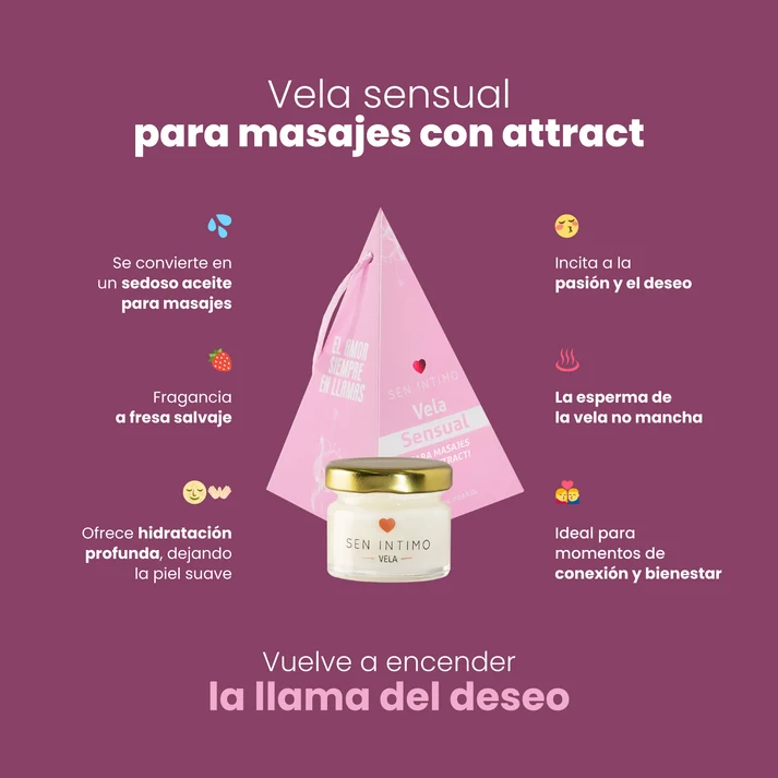 VELA SEN INTIMO SENSUAL MASAJES